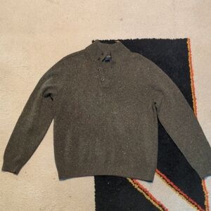 Men's wool/cashmere Henley sweater from Brooks Brothers